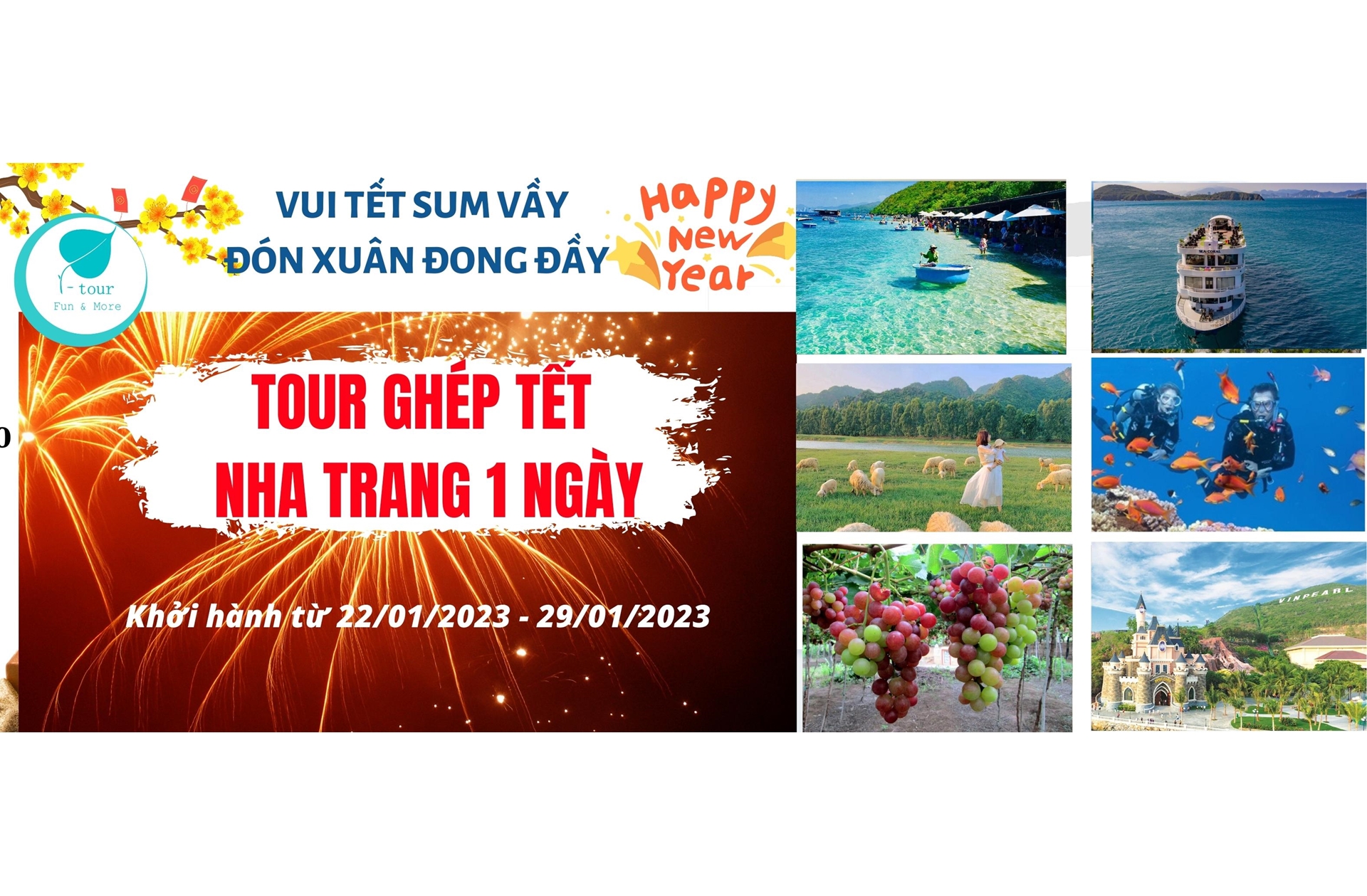 Tour ghép 1 Ngày Nha Trang
